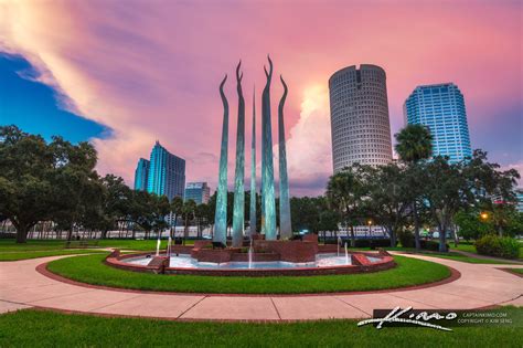 Plant Park University Of Tampa Downtown Tampa Florida Hdr Photography