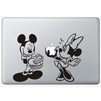 Disney will mail you a free decal of your family that you can showcase on your car, and your laptop, or anywhere else you want! Disney Mickey Minnie Apple Macbook Decal | Macbook decal ...