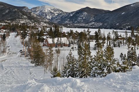 Grand Lake Colorado Weather Snowfall Temperature Scenery Winter