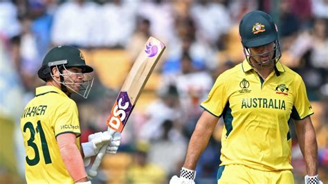 Australia Vs Pakistan Live Score World Cup 2023 David Warner