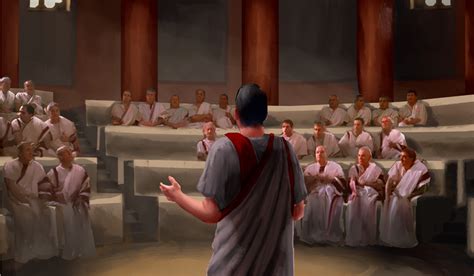 Artstation Roman Senate