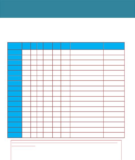 Attendance Sheet Template In Word And Pdf Formats