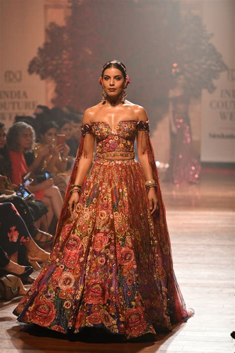 The Best Lehengas Spotted On The Runways At India Couture Week 2019