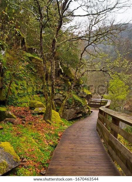 Beautiful Capture Paiva River Walkways Do Stock Photo 1670463544
