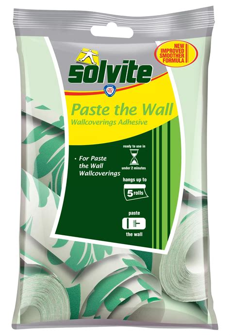 Solvite Paste The Wall Wallpaper Adhesive 237g Departments Tradepoint