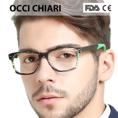 occi chiari italy design sport style mens prescription nerd lens medical optical glasses fashion