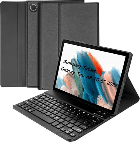 Keyboard Case For Samsung Galaxy Tab A8 105 Inch Smart Wireless Bt