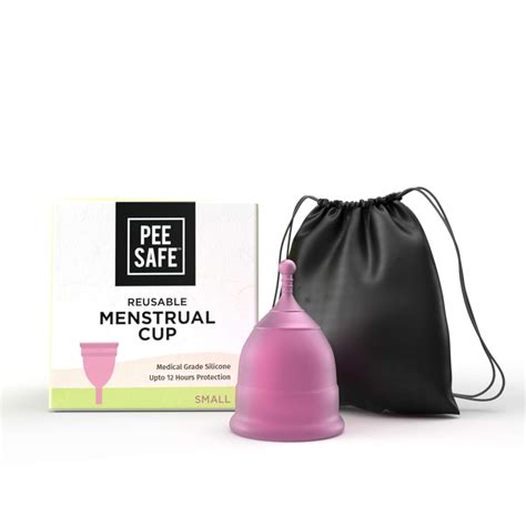 Buy Pee Safe Reusable Menstrual Cup For Women Made With Medical Grade Silicone Small Online At