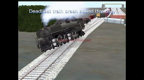 Train Crash Sound Effect Youtube