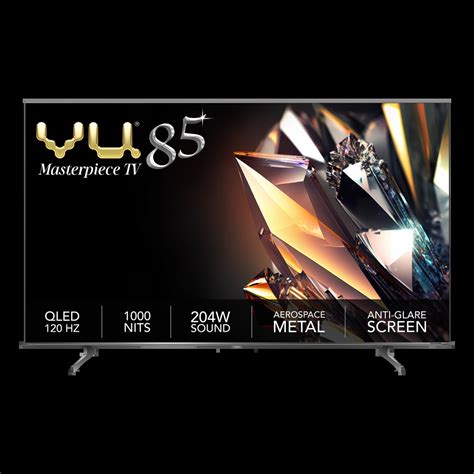 Vu 85 Masterpiece Qled Tv Vu Televisions Official Store