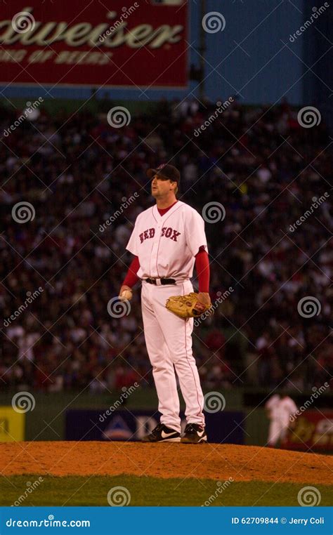 Derek Lowe Boston Red Sox Editorial Stock Image Image Of Redsox