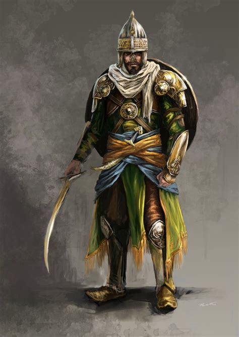 Saracen By Kardisart Knight Art Persian Warrior Historical Art