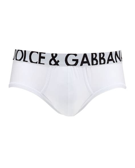Dolce And Gabbana Mens Brando Logo Trim Briefs Dolcegabbana Cloth Dolce And Gabbana Man