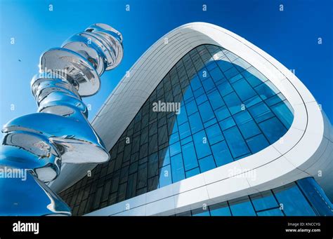 Zaha Hadid Architect Building Heydar Aliyev Center Baku City