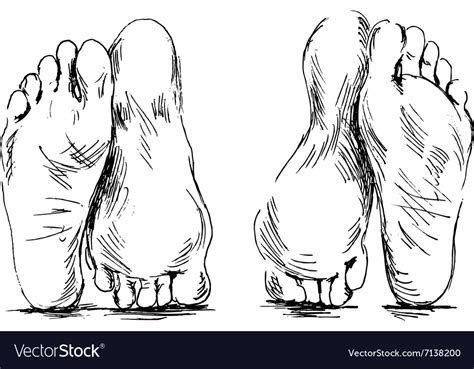 Hand Sketch Couple Feet Having Sex Royalty Free Vector Image
