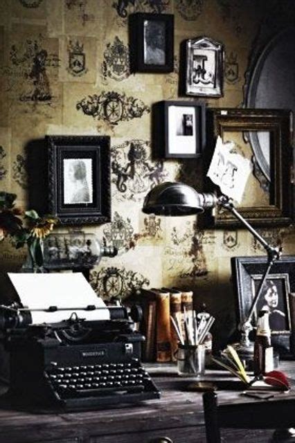 In order to execute this design trend in a way that is creepy cute and not creepy cheesy, make sure to keep the following. 21 Gorgeous Gothic Home Office And Library Décor Ideas ...