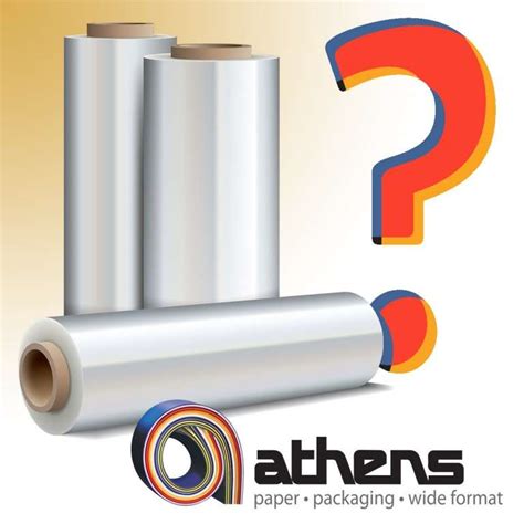 Shrink Wrap Athens Paper