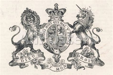 The Royal Coat Of Arms Of Queen Victoria Giclee Print At