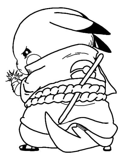 Pikachu Ninja Coloring Page Download Print Or Color Online For Free