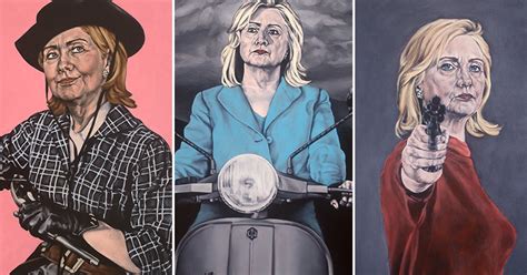 An Artist Painted Hillary Clinton Nude And She Didnt Stop There