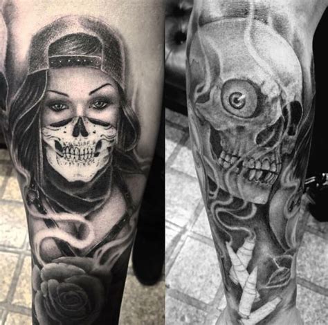50 Cool Gangster Tattoos For Females 2020