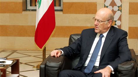 Lebanons Pm Najib Mikati Says He Wont Resign To Ensure Elections