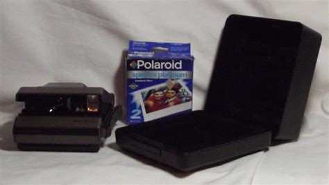 Polaroid Spectra System Instant Film Camera Quintic Lens W Hard Case
