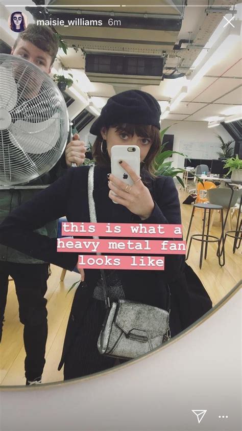 Maisie And Her Instagram Posts 2 Maisie Williams Williams Beautiful