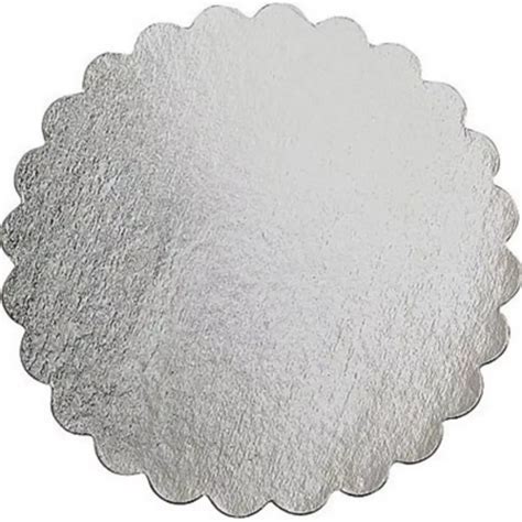Silver 16in Round Cake Board Cake Boards Party City