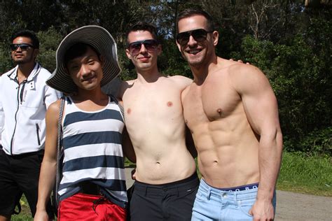 Muscle Hunks At The Hunky J Contest Safe Photo