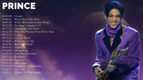 Prince Greatest Hits Playlist Full Album Best Songs Of Prince