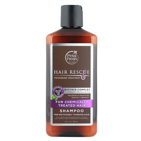 Petal Fresh Pure Hair Rescue Thickening Treatment Shampoo For