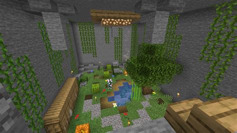 Minecraft easter egg once you reach sanctuary hole after chapter 9 (it can be accessed from the northeast area of the map in three horns divide), you will find a cliff that drops off into a huge hole on your right behind a building close to the end of the town you go through immediately after entering sanctuary hole. My underground bee sanctuary on a survival server. : Minecraft