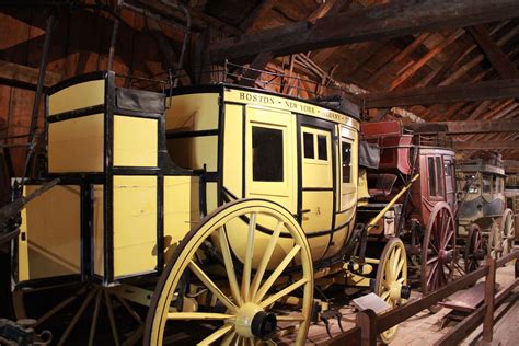 Horse Shoe Barn Stage Coach At The Shelburne Museum There Are Dozens