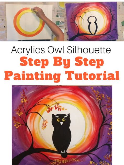 How To Paint An Owl Step By Step Acrylic Painting Tutorial Painting