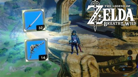 How To Get Strong Weapons Early Legend Of Zelda Breath Of The Wild