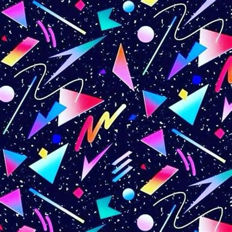 Pattern 90s Retro Background Dots Pattern Abstract Geometric Background In 80s 90s Retro Style