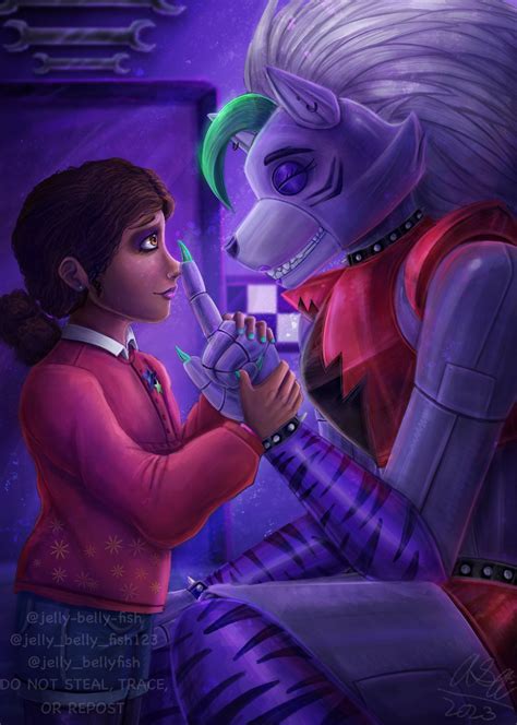 Cassie And Roxy Security Breach Ruin In Fnaf Art Fnaf Characters Fnaf