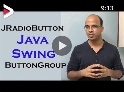 How To Use Jradiobutton In Java Swing Buttongroup Dideo