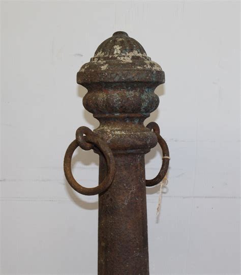 Bargain John's Antiques | Antique Victorian Cast Iron Hitching Post ...