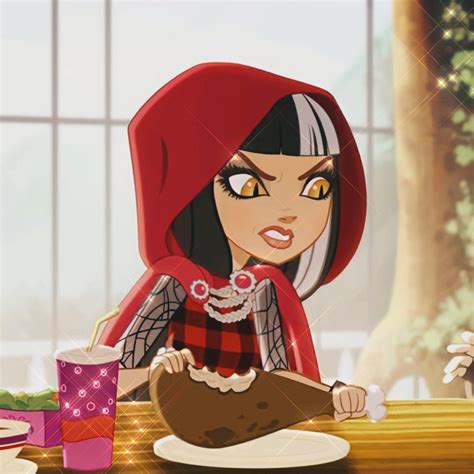 Ever After High Moana Fan Art Cerise Hood Lizzie Hearts Monster