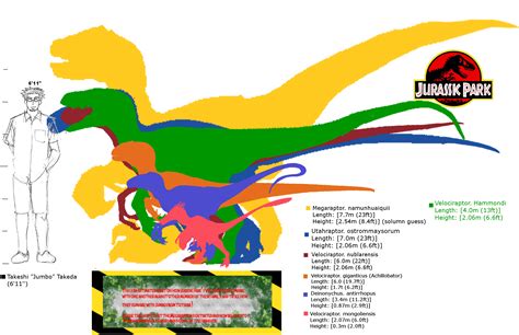 Jurassic Park Raptor Height Chart By Asuma17 On Deviantart