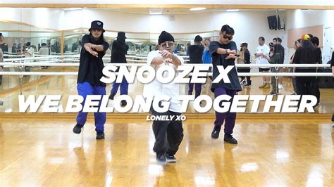 Snooze X We Belong Together Lonely Xo Art Galera Advance Class