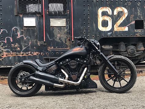 Harley Davidson Breakout Gets Serious Jolt In Horsepower Custom Looks