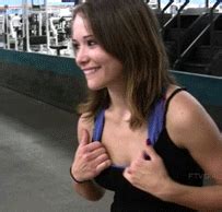 Cute Shy Babe Flashing Her Tiny Tits Porn Pic