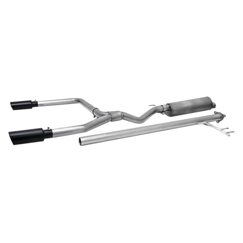Gibson® 614002b Black Elite™ Stainless Steel Cat Back Exhaust System