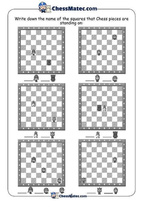 Printable Chess Puzzles For Kids