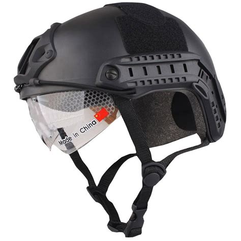 Imeshbean Airsoft Swat Helmet Combat Fast Helmet With Wing Loc Adapter