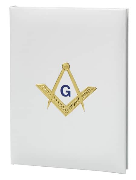 Item R8518bk 6 Ring Masonic Register Book Collins Funeral Supply