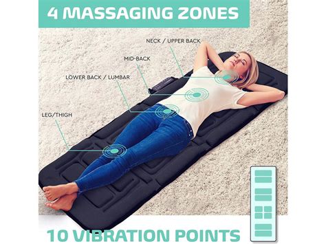 Belmint Vibrating Massage Mat For Full Body Vibrating Massager Pad